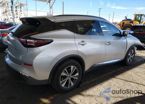 2023 Nissan Murano Sv Intelligent Awd из США, поврежденный, VIN 5N1AZ2BS0PC110376